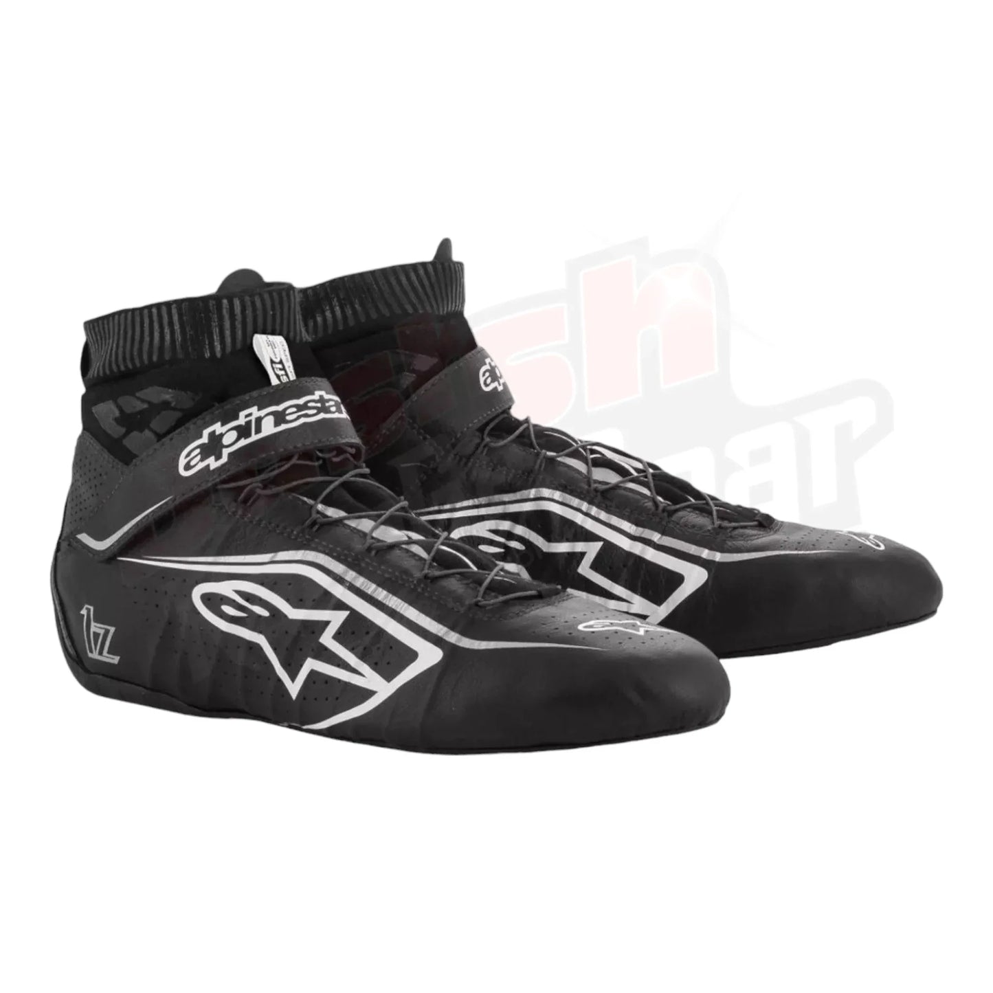 2019 Zhou Guanyu Alpinestars F2 Race Boots - Dash Racegear