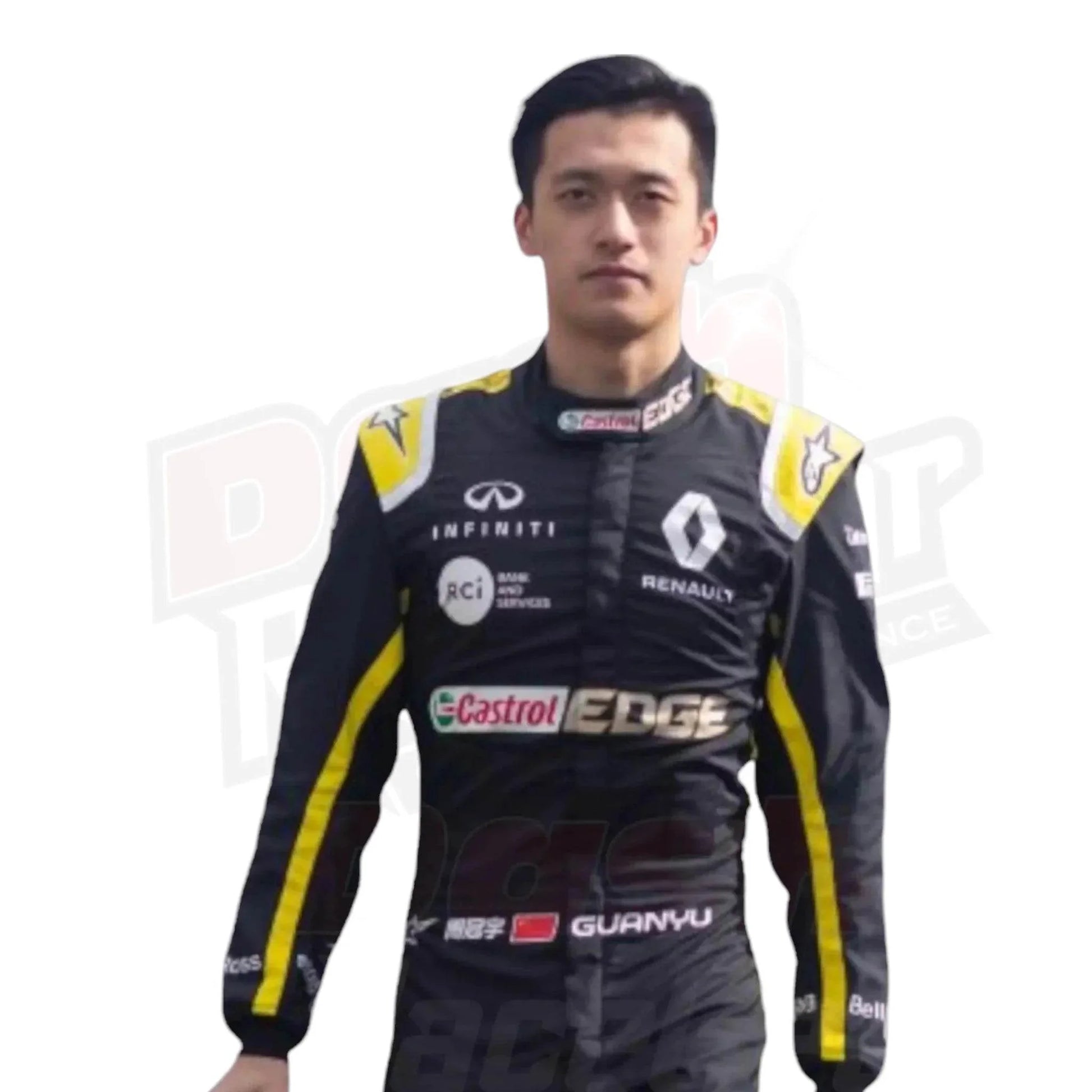 2019 Zhou Guanyu Renault F2 Race Suit - Dash Racegear