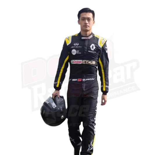 2019 Zhou Guanyu Renault F2 Race Suit - Dash Racegear