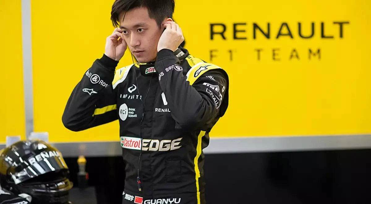 2019 Zhou Guanyu Renault F2 Race Suit - Dash Racegear