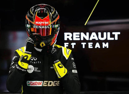 2020 RENAULT ESTEBAN OCON F1 RACE GLOVES - Dash Racegear