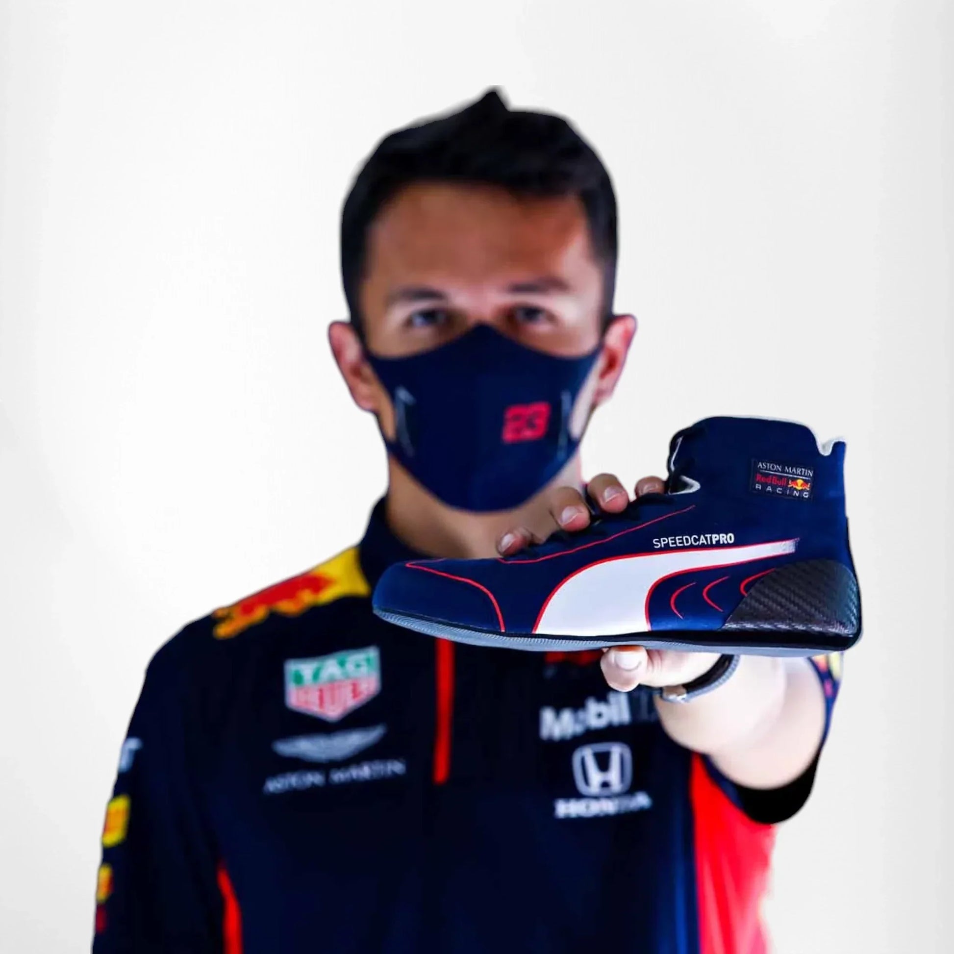 2020 Alexander Albon Speedcat Pro F1 Race Boots - Dash Racegear