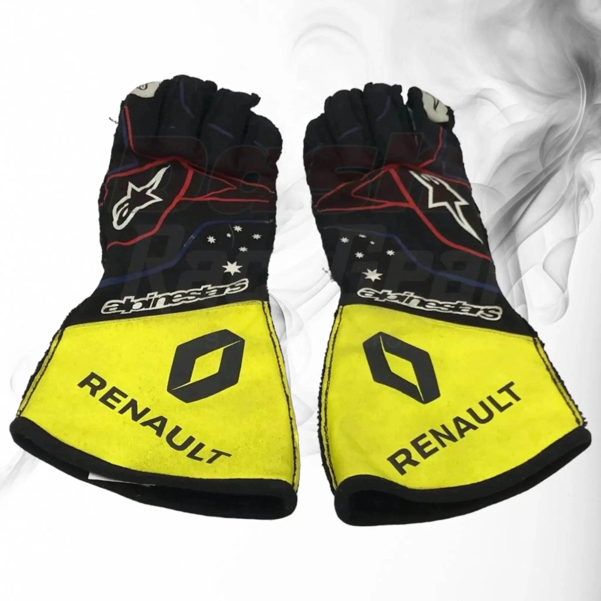 2020 Daniel Ricciardo Renault Race Gloves - Dash Racegear