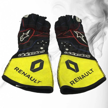 2020 Daniel Ricciardo Renault Race Gloves - Dash Racegear