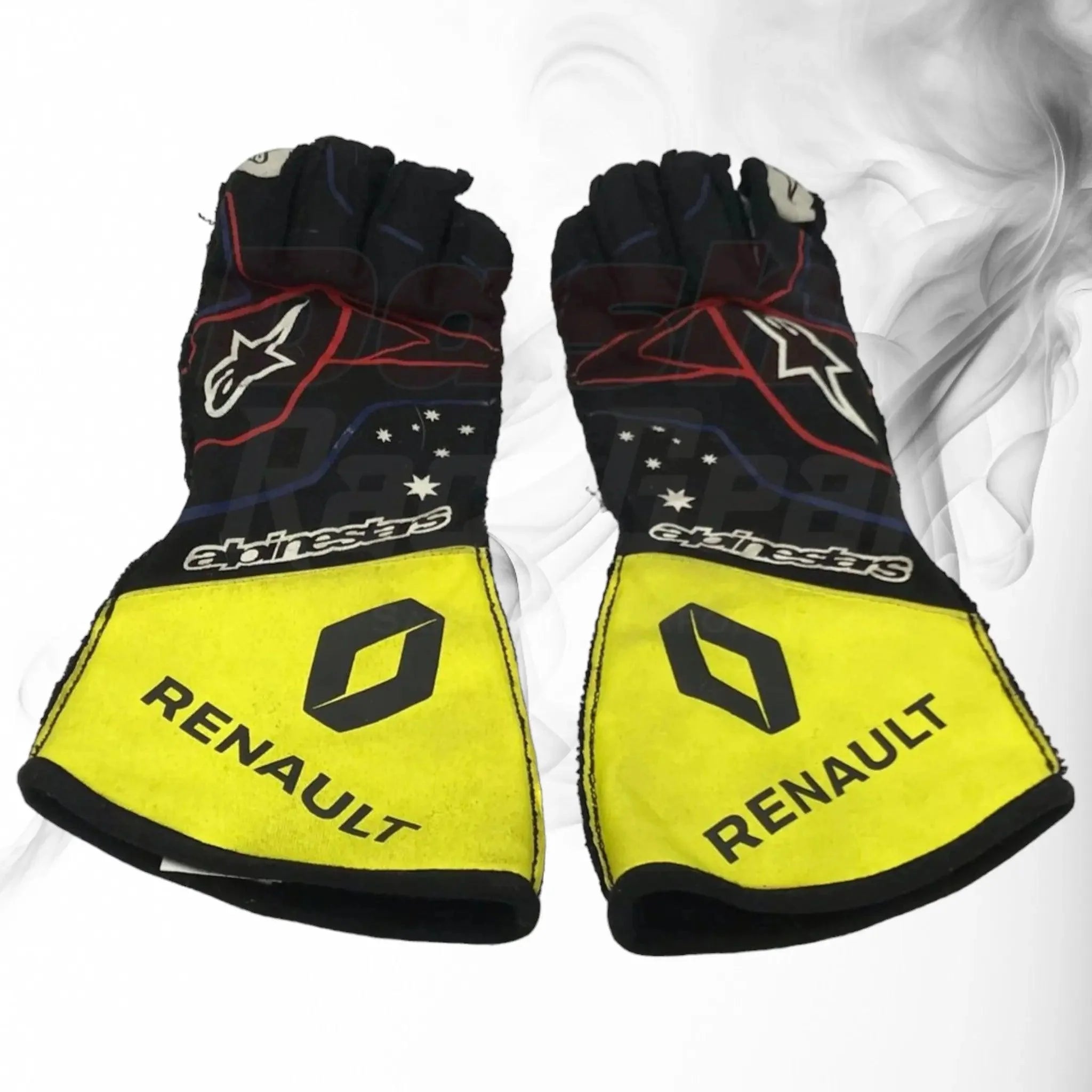 2020 Daniel Ricciardo Renault Race Gloves - Dash Racegear