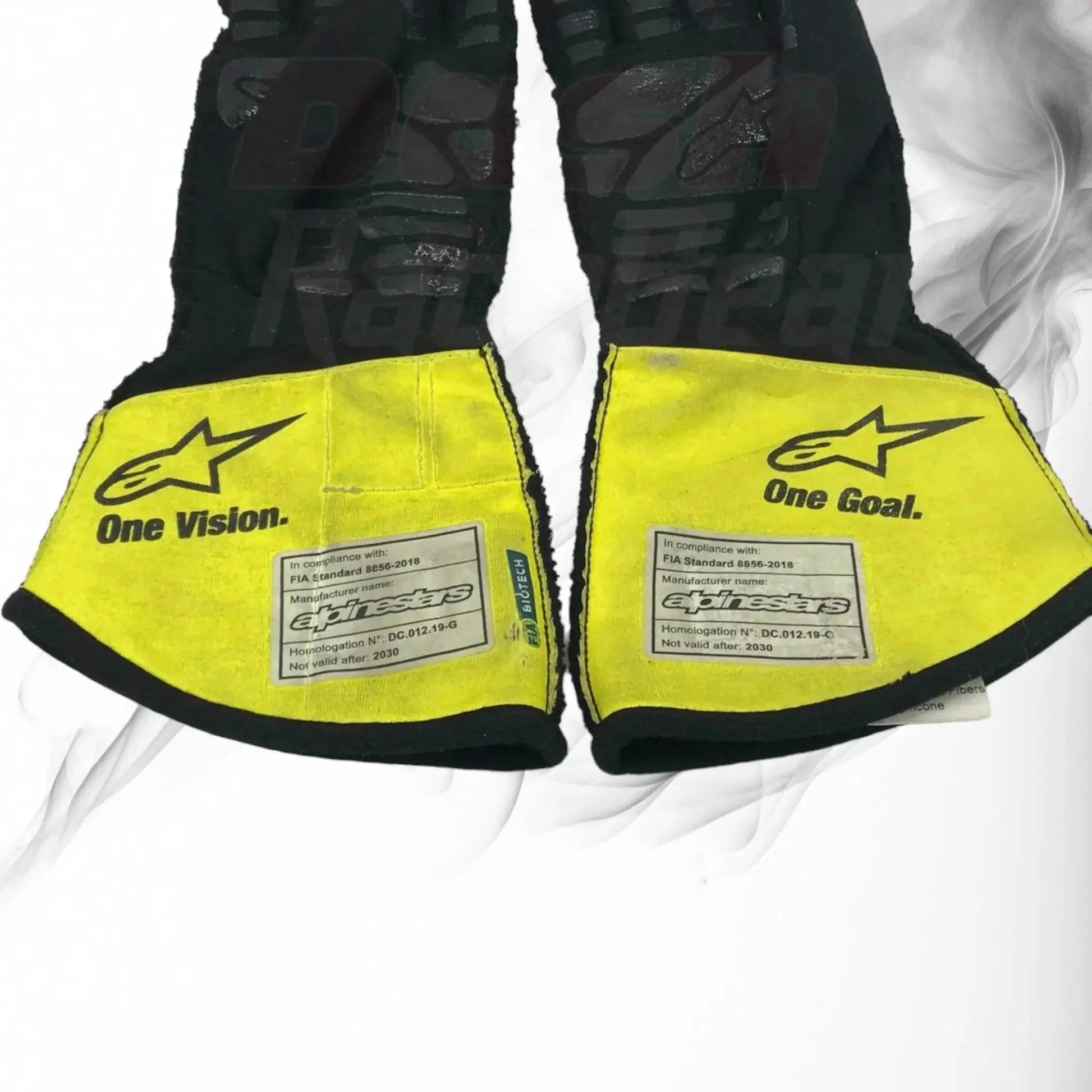 2020 Daniel Ricciardo Renault Race Gloves - Dash Racegear