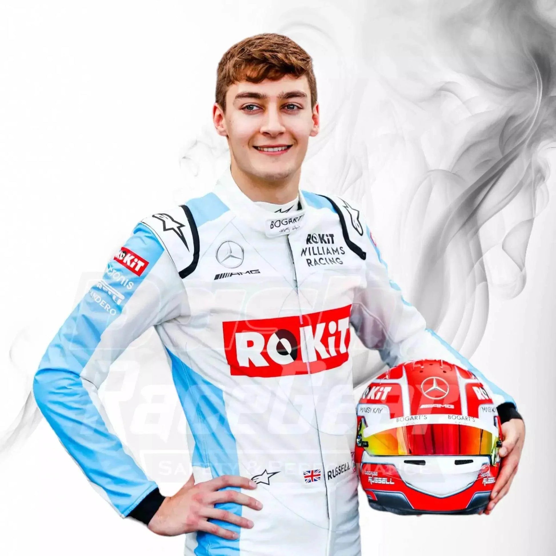 2020 George Russell Williams Racing F1 Race Suit - Dash Racegear