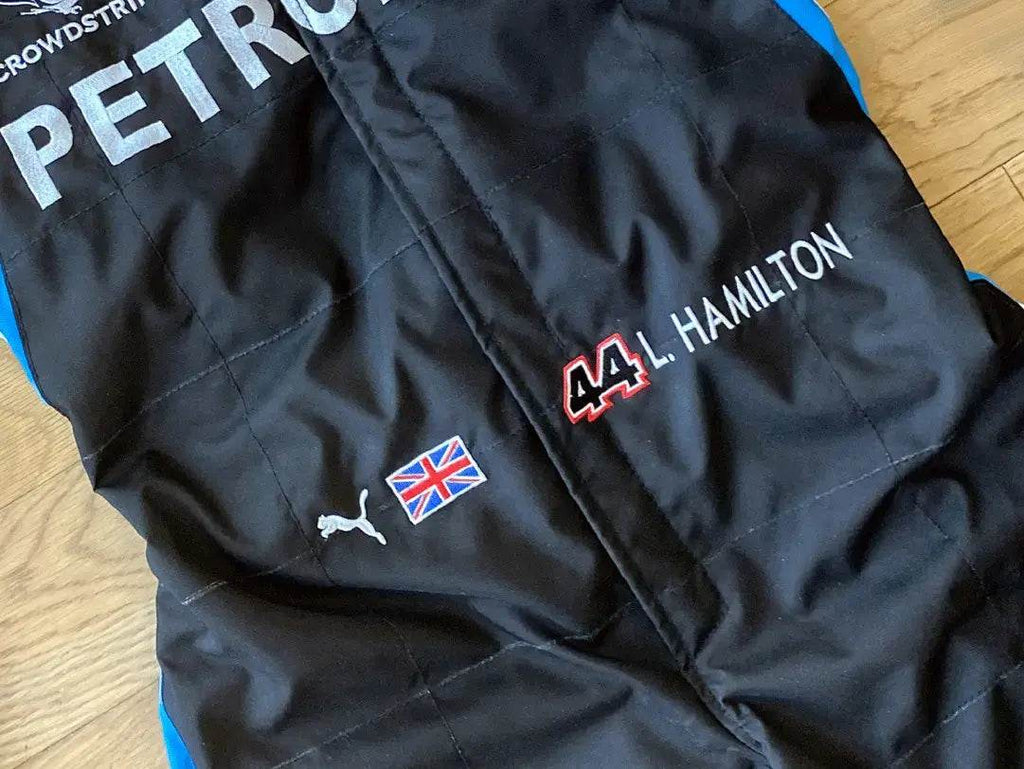 2020 Lewis Hamilton Mercedes AMG F1 Embroidery Race Suit