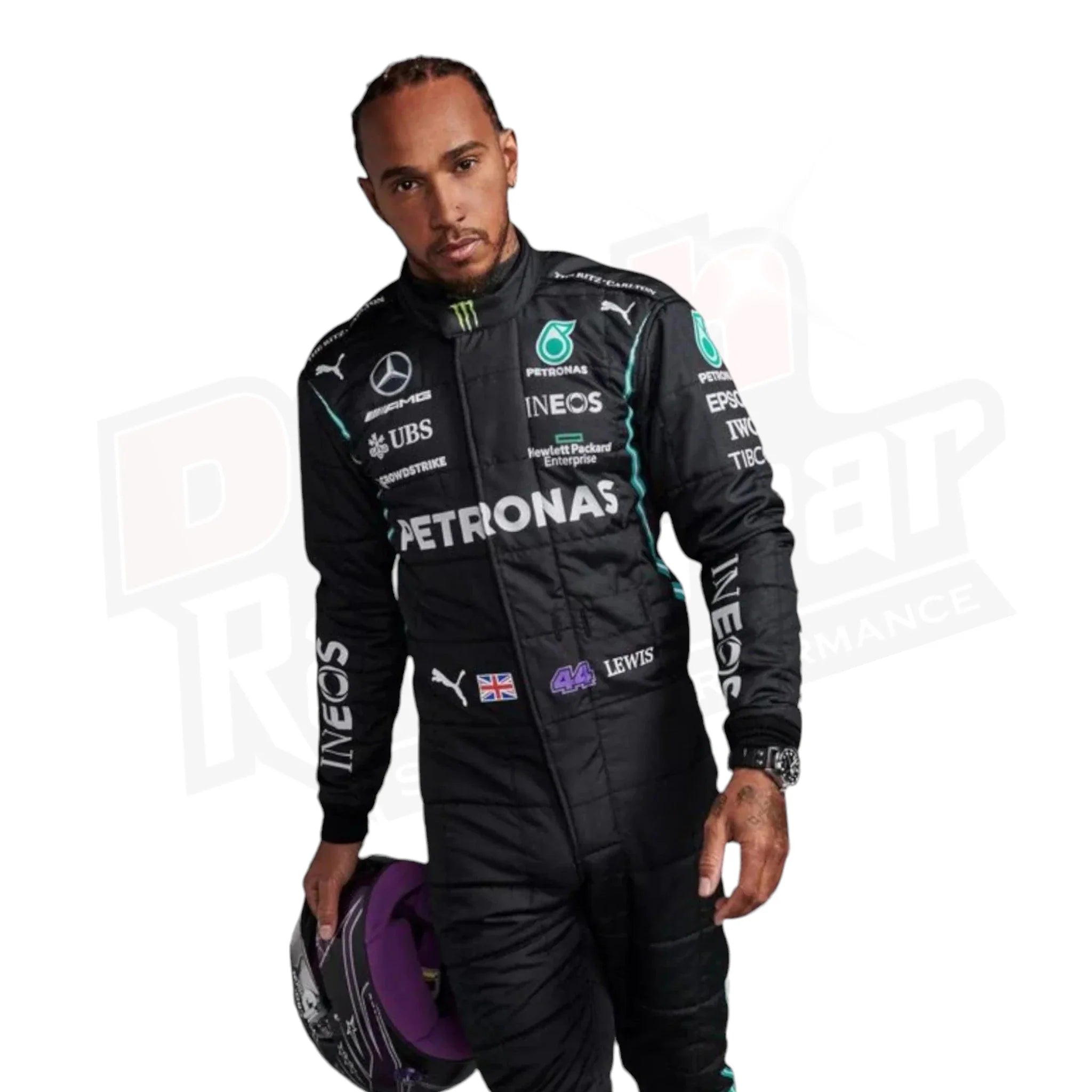 2020 Lewis Hamilton Mercedes AMG F1 Replica Race Suit KIDS - Dash Racegear