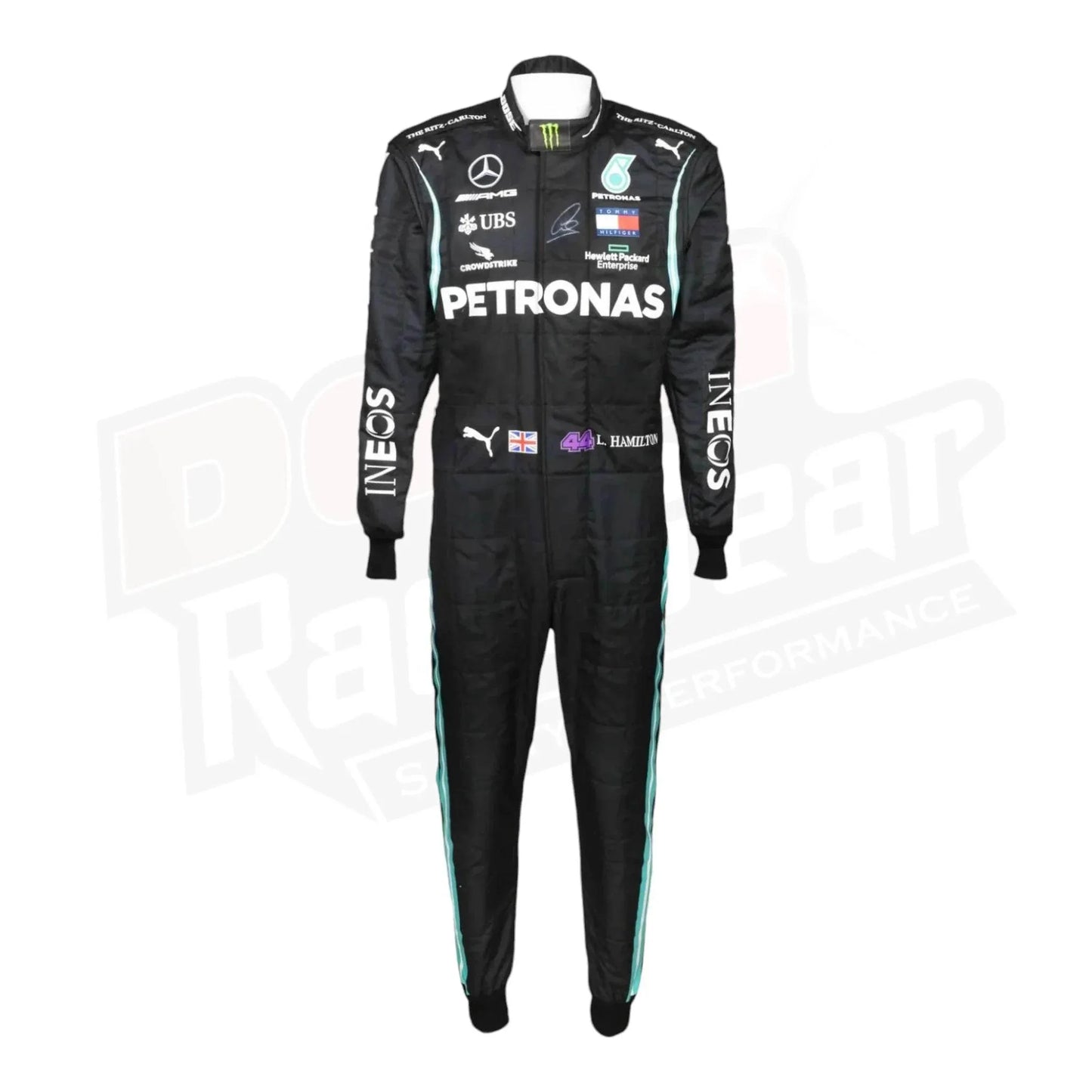 2020 Lewis Hamilton Mercedes AMG F1 Replica Race Suit KIDS - Dash Racegear