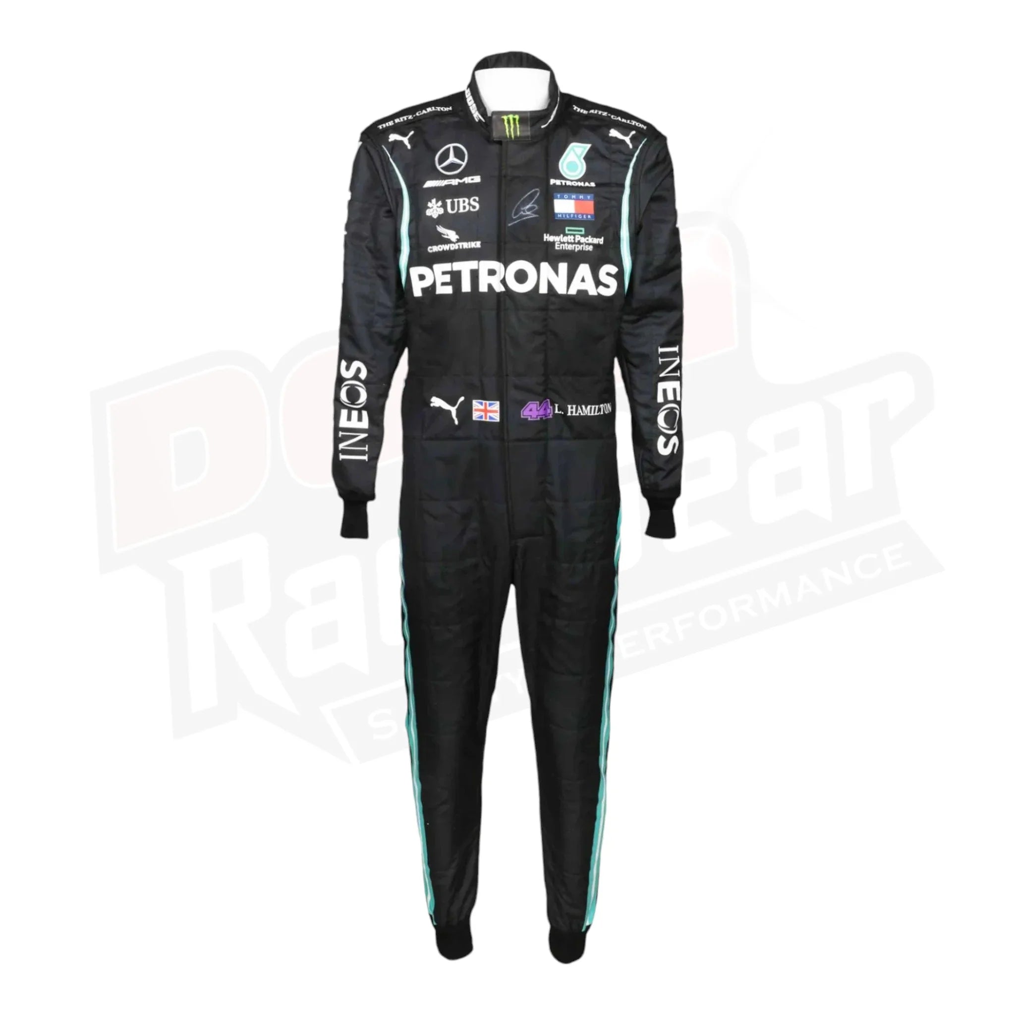 2020 Lewis Hamilton Mercedes AMG F1 Replica Race Suit KIDS - Dash Racegear