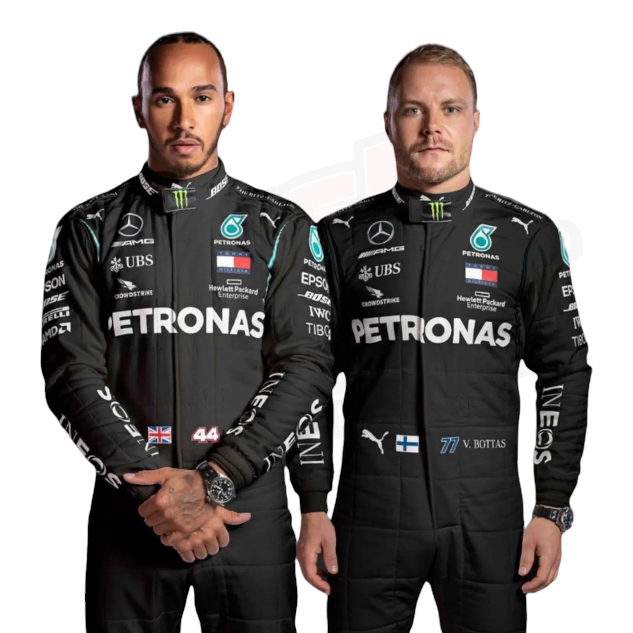 2020 Lewis Hamilton Mercedes AMG Petronas F1 Team Race Suit KIDS - Dash Racegear