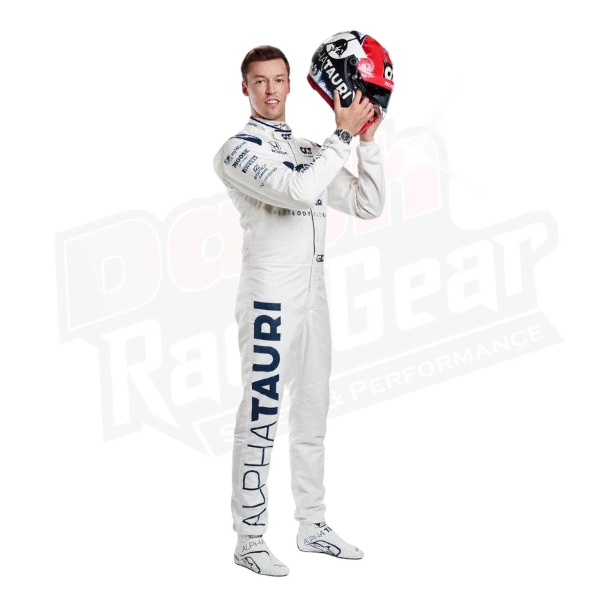2020 Pierre Gasly Alpha Tauri Race Suit KIDS - Abu Dhabi GP - Dash Racegear