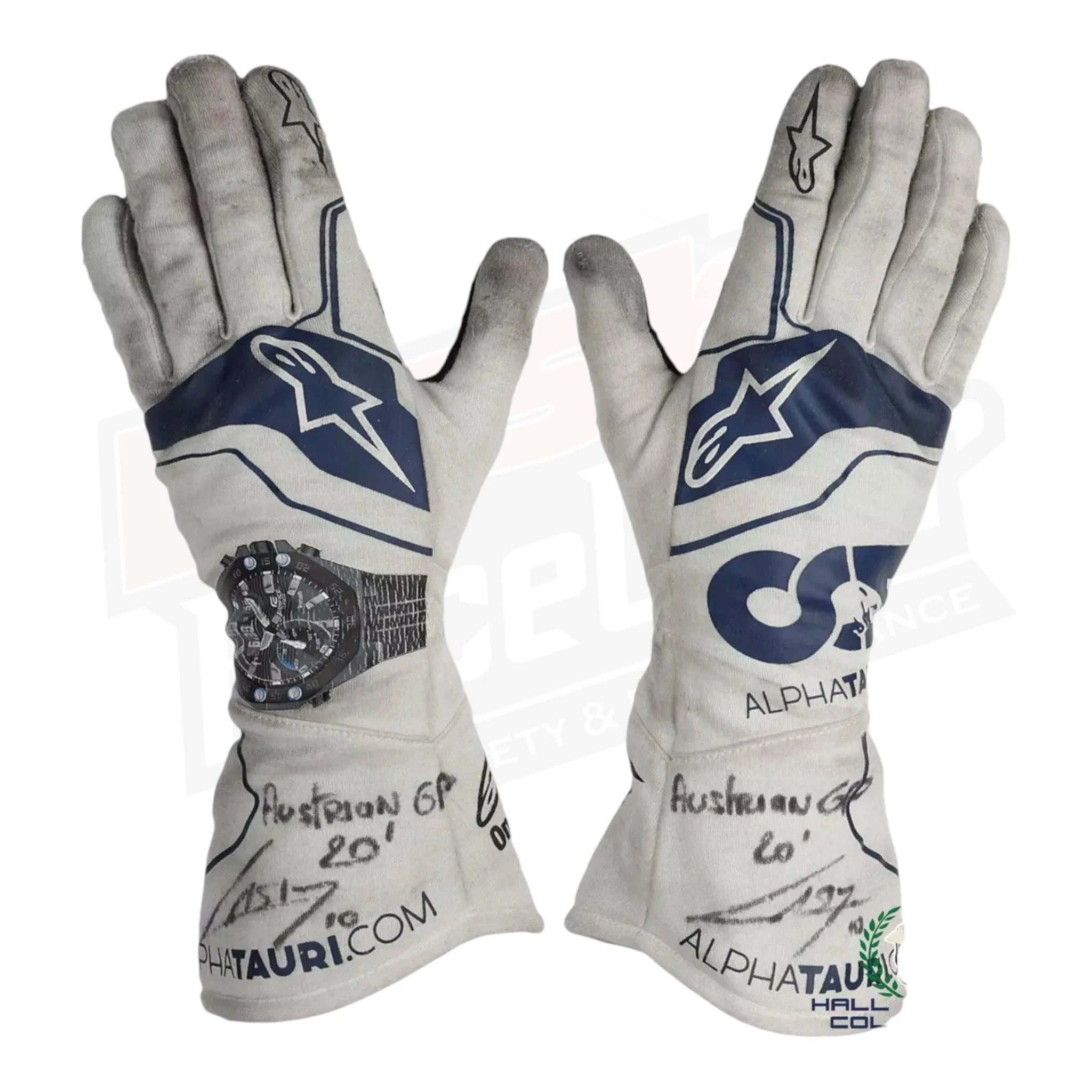 2020 Pierre Gasly AlphaTauri Scuderia F1 Raceing Gloves - Dash Racegear