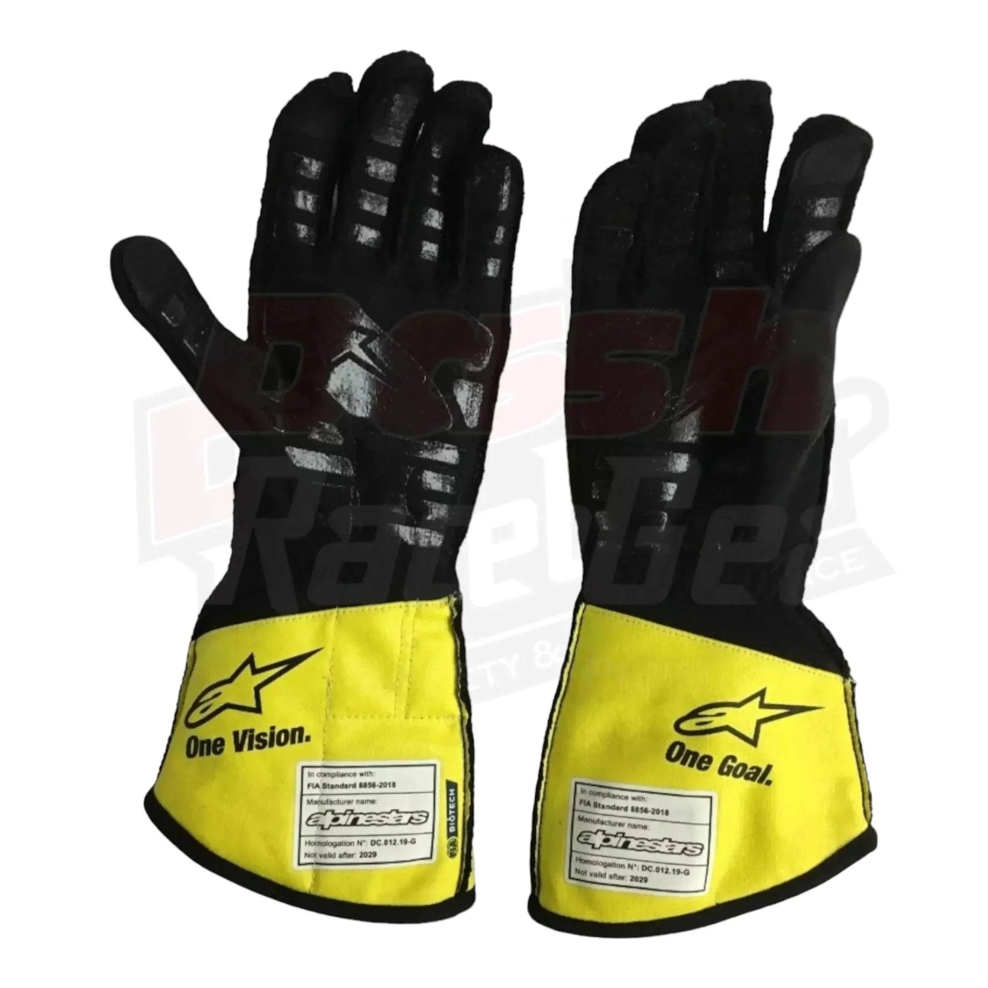2020 RENAULT ESTEBAN OCON F1 RACE GLOVES - Dash Racegear