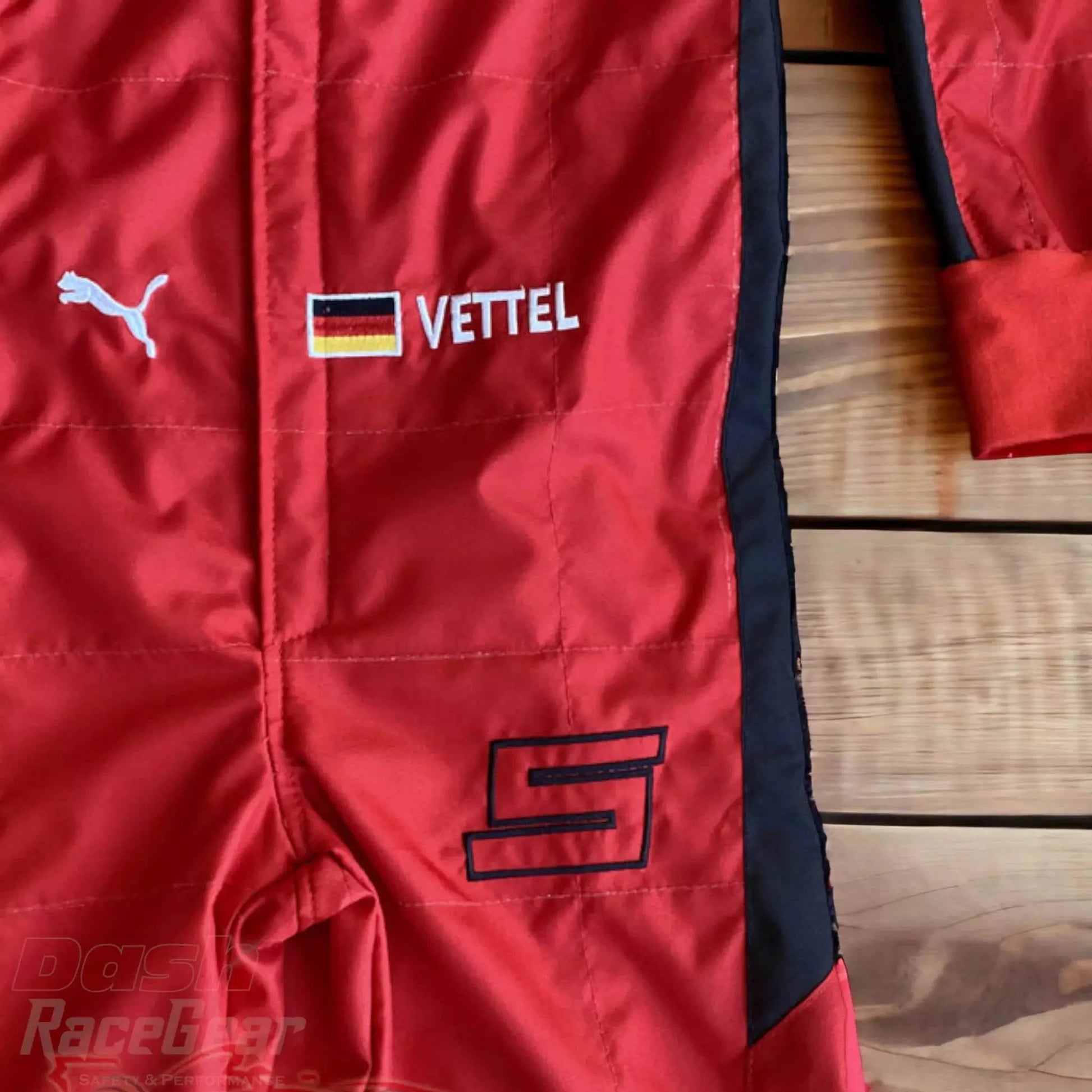 2020 Sebastian Vettel Ferrari Mission Winnow F1 Embroidered Racing suit - Dash Racegear