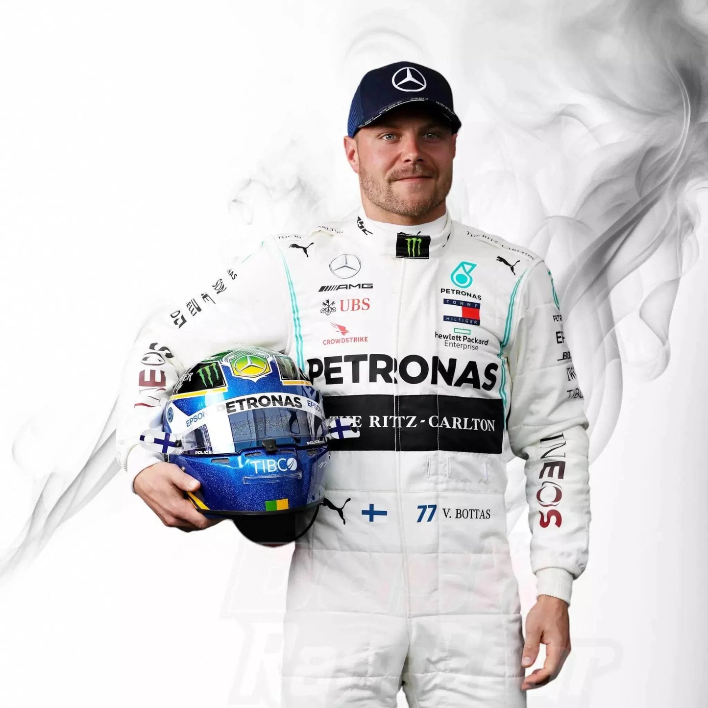 2020 Valtteri Bottas Mercedes AMG F1 Race Suit - Dash Racegear