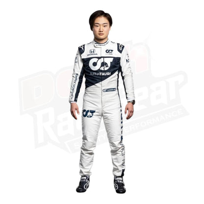 2020 Yuki Tsunoda AlphaTauri F1 Race Suit - Dash Racegear