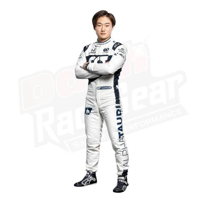 2020 Yuki Tsunoda AlphaTauri F1 Race Suit KIDS - Dash Racegear