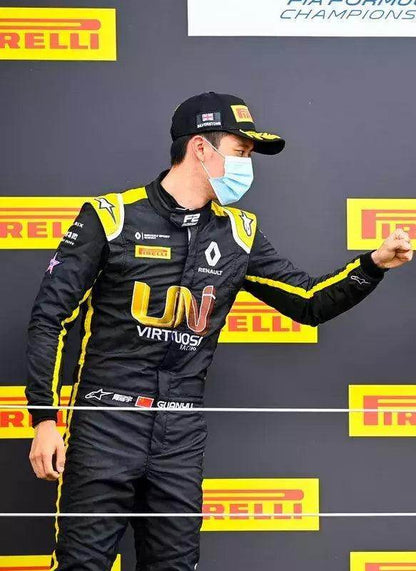 2020 Zhou Guanyu Renault F2 Race Suit - Dash Racegear