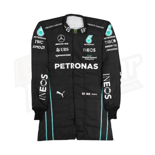 2022 George Russell Mercedes-AMG Petronas F1 Team Replica Race Suit - Dash Racegear