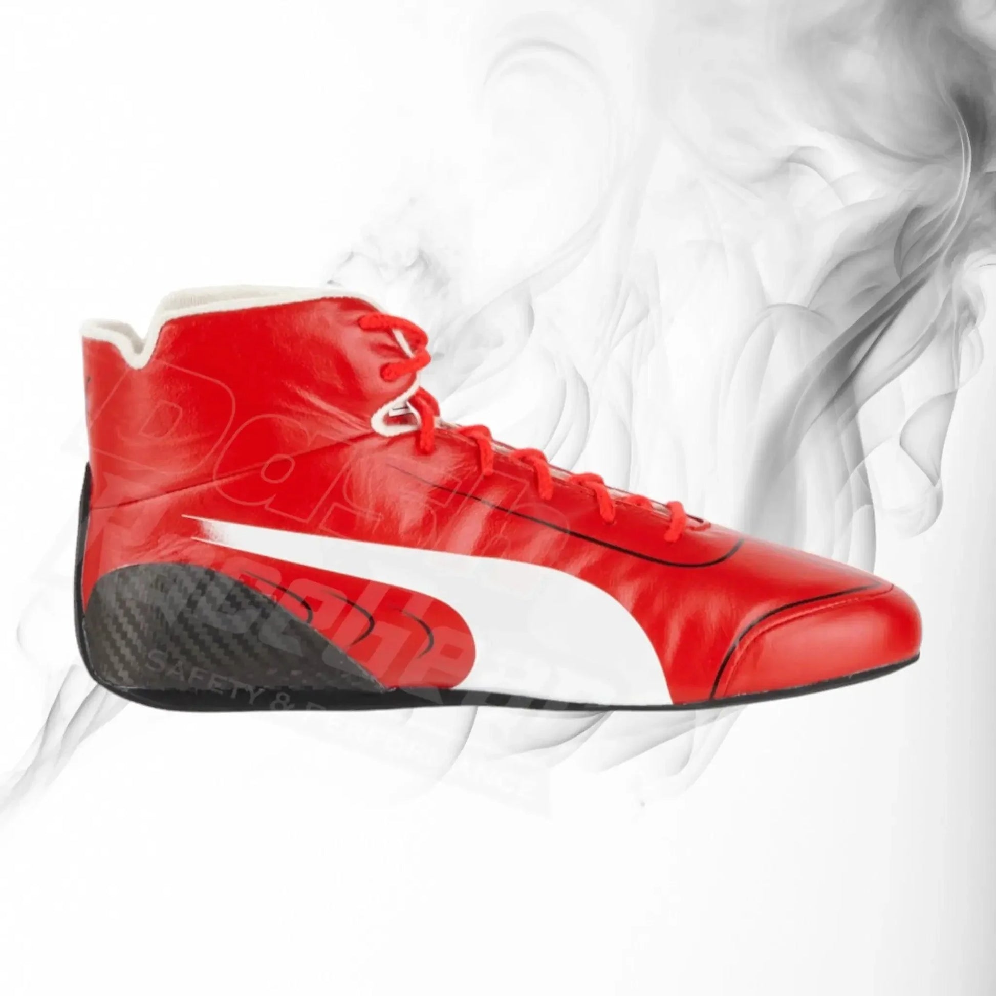 2021 Carlos Sainz Ferrari F1 Race Boots - Dash Racegear