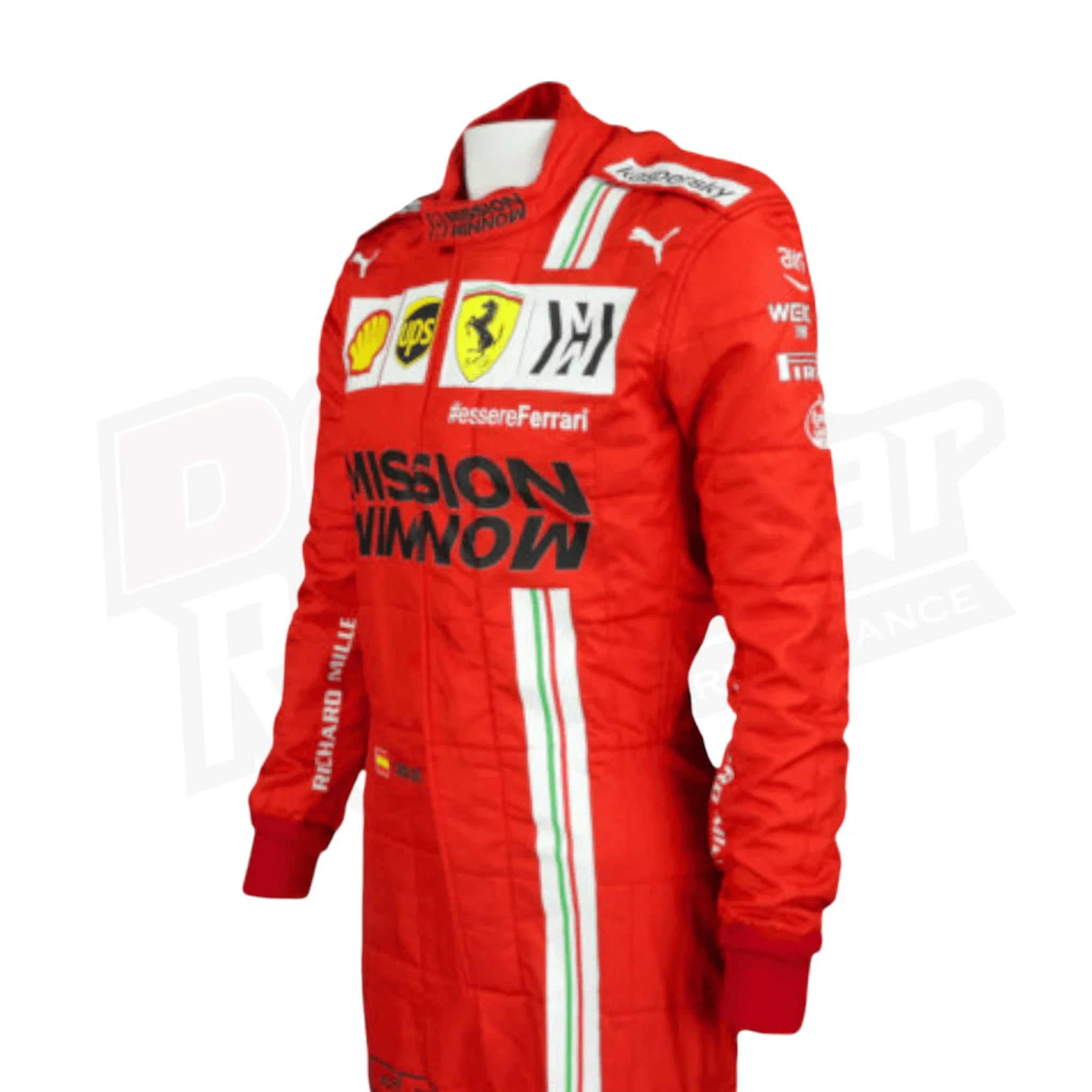 2021 Carlos Sainz Race Scuderia Ferrari F1 Suit KIDS - Dash Racegear