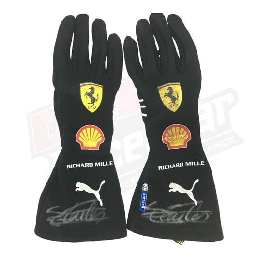 2021 Charles Leclerc Ferrari Monaco GP F1 gloves - Dash Racegear