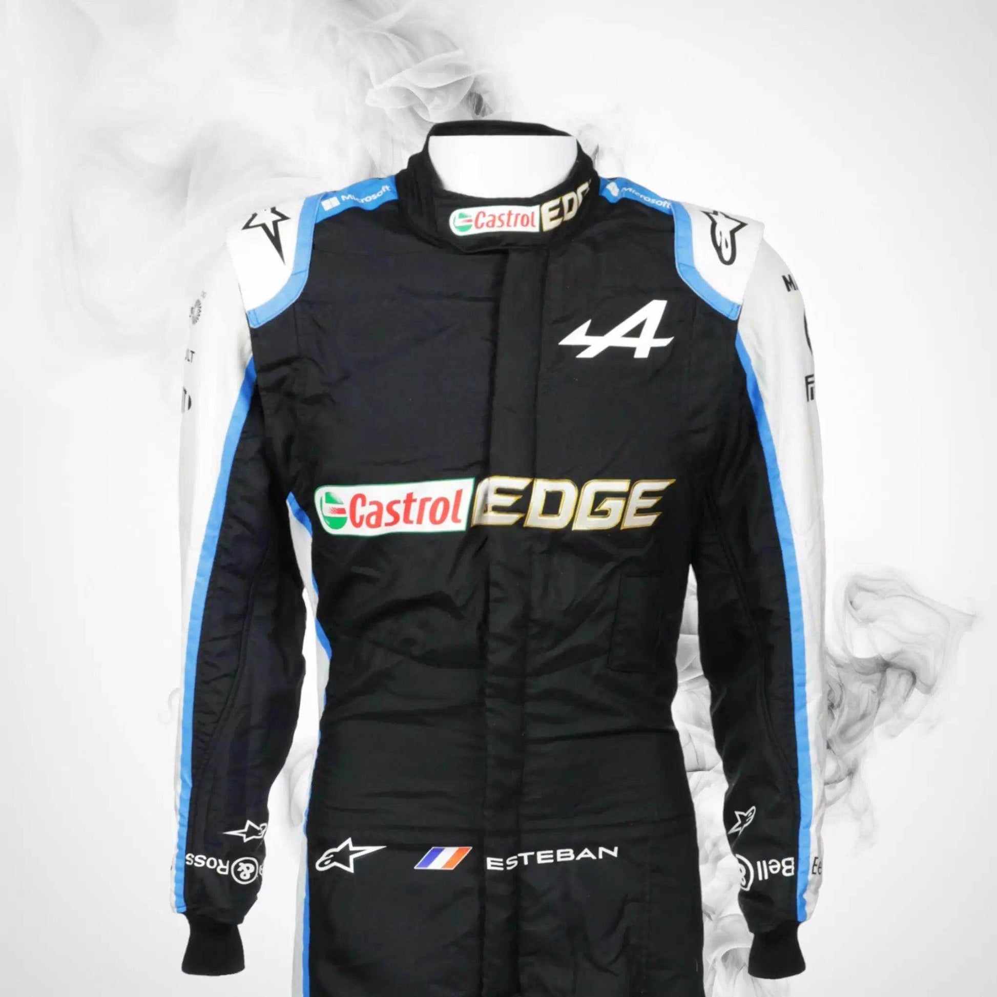 2021 Esteban Ocon Castrol Formula 1 Race Suit KIDS - Dash Racegear