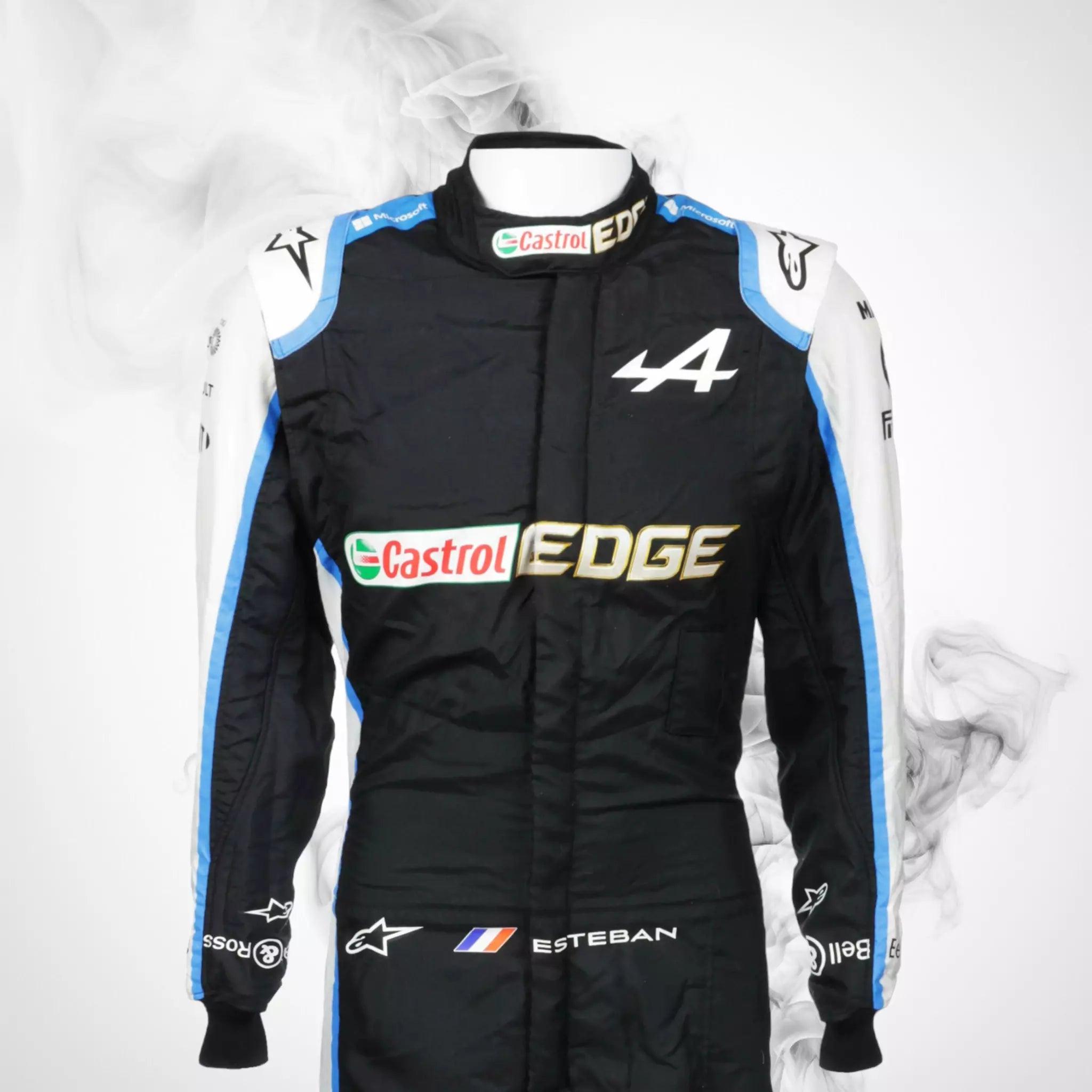 2021 Esteban Ocon Castrol Formula 1 Race Suit KIDS - Dash Racegear
