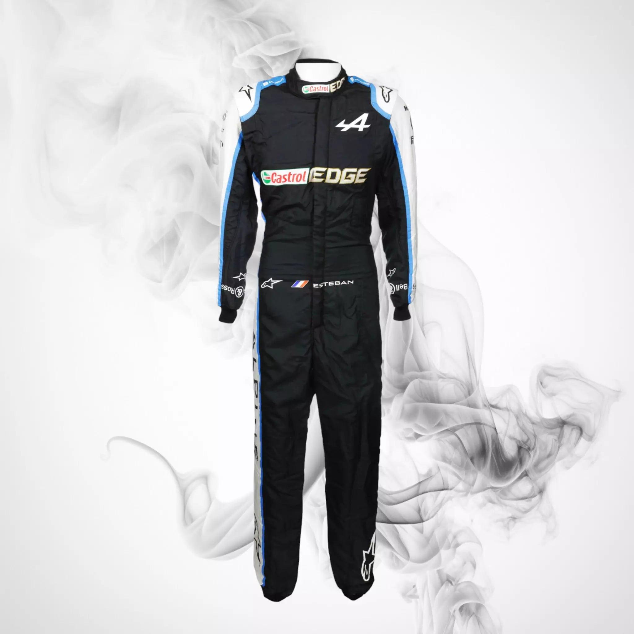 2021 Esteban Ocon Castrol Formula 1 Race Suit KIDS - Dash Racegear