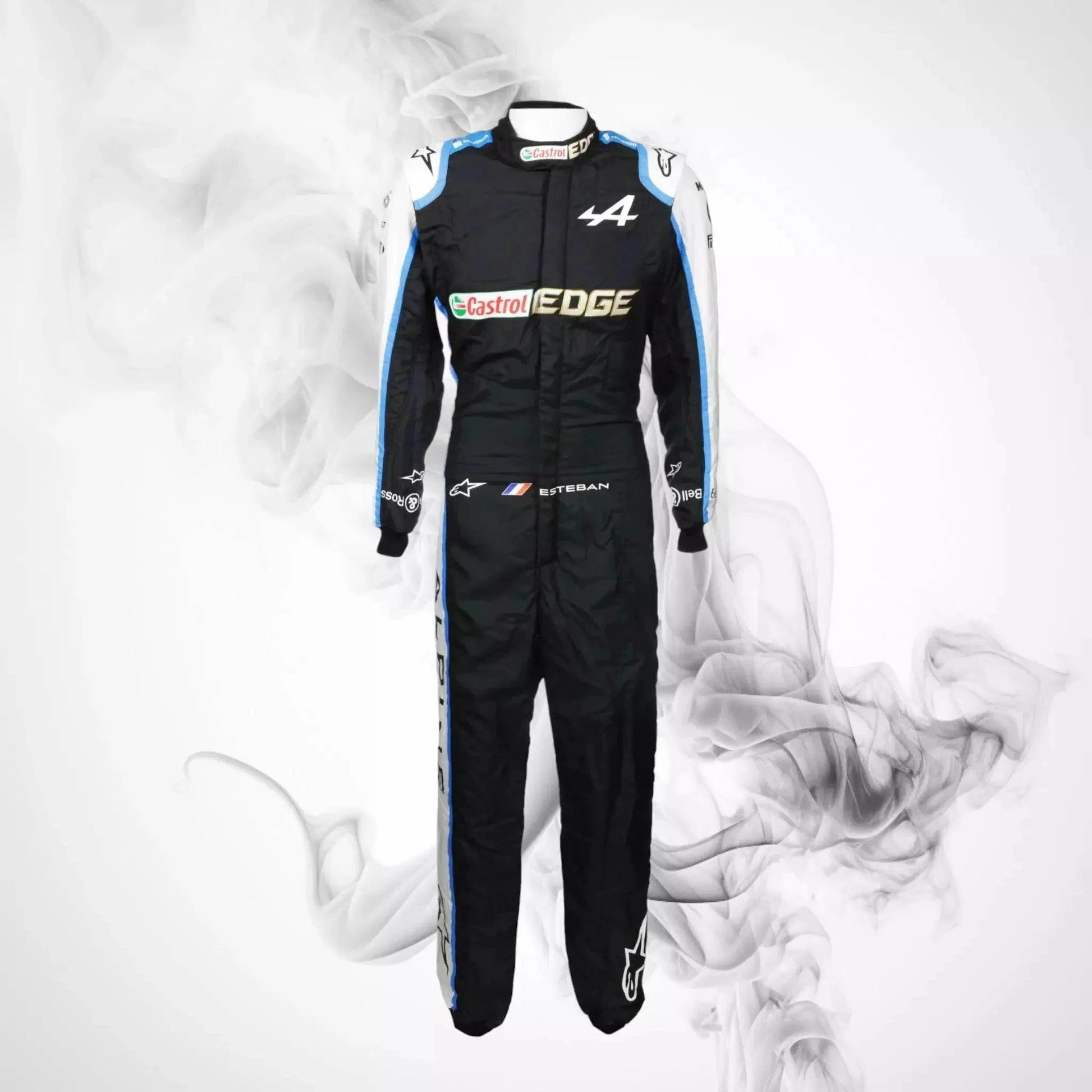 2021 Esteban Ocon Castrol Formula 1 Race Suit - Dash Racegear