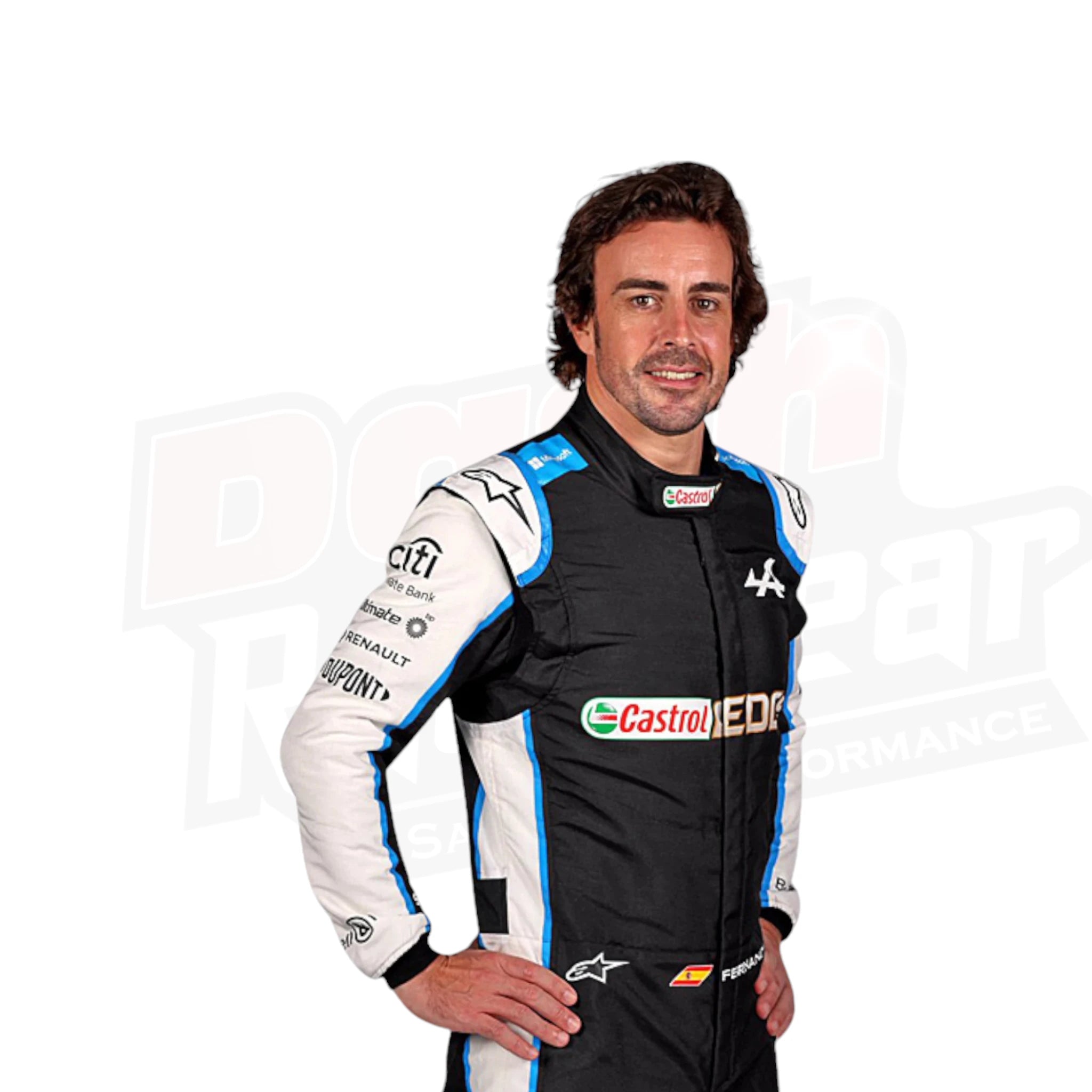 2021 FERNANDO ALONSO ALPHINE F1 RACE SUIT KIDS