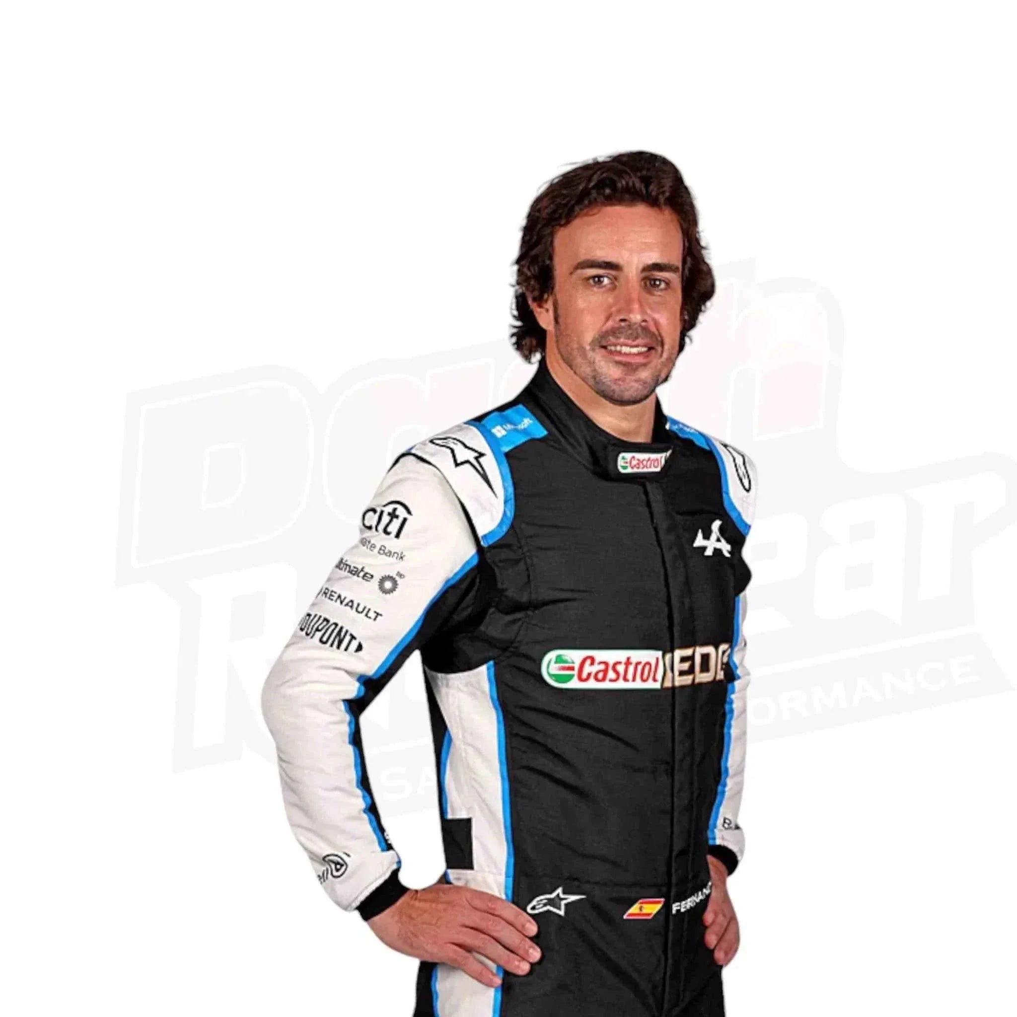 2021 FERNANDO ALONSO ALPHINE F1 RACE SUIT KIDS