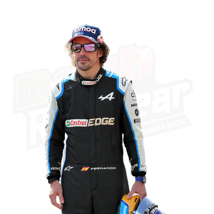 2021 FERNANDO ALONSO ALPHINE F1 RACE SUIT KIDS - Dash Racegear