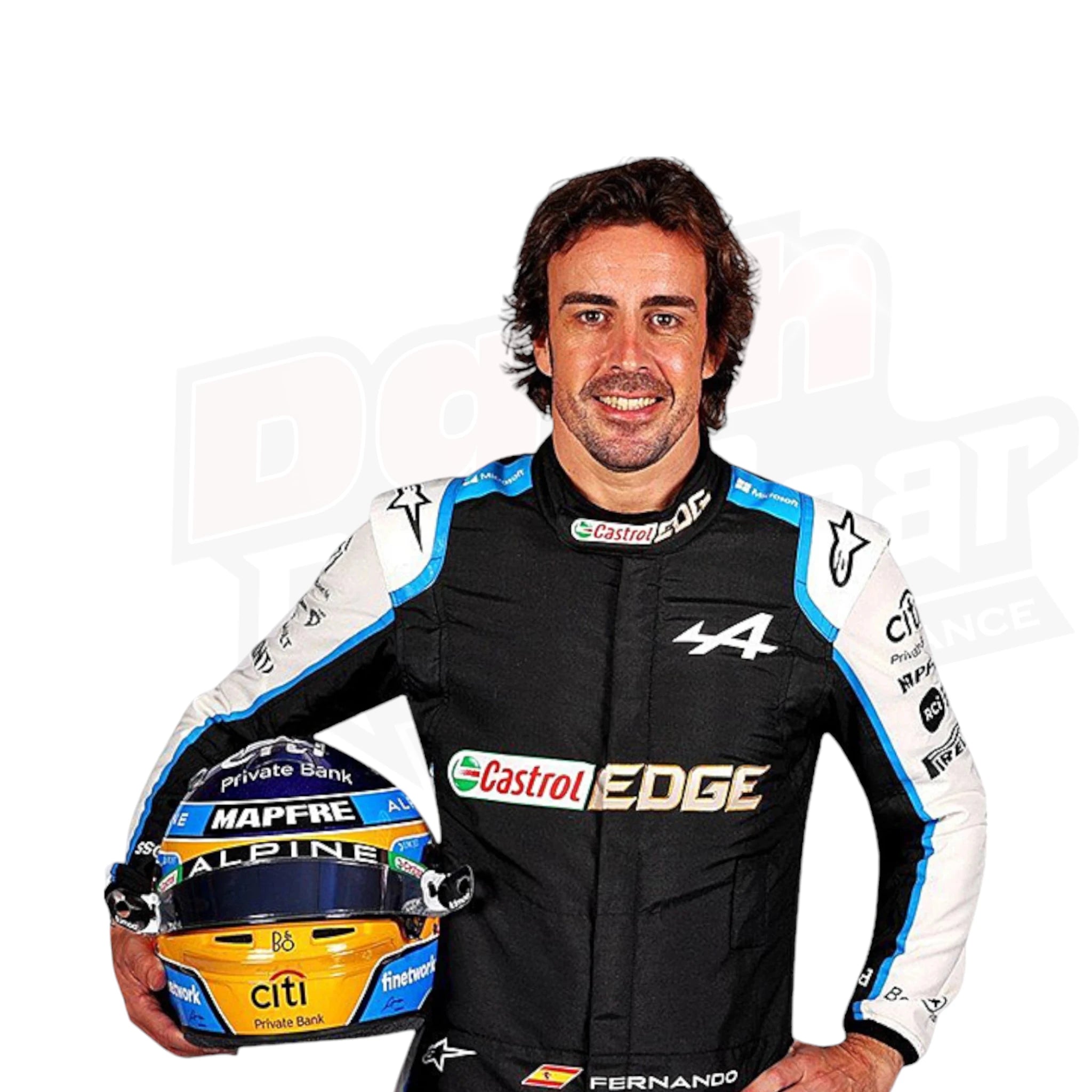 2021 FERNANDO ALONSO ALPHINE F1 RACE SUIT KIDS