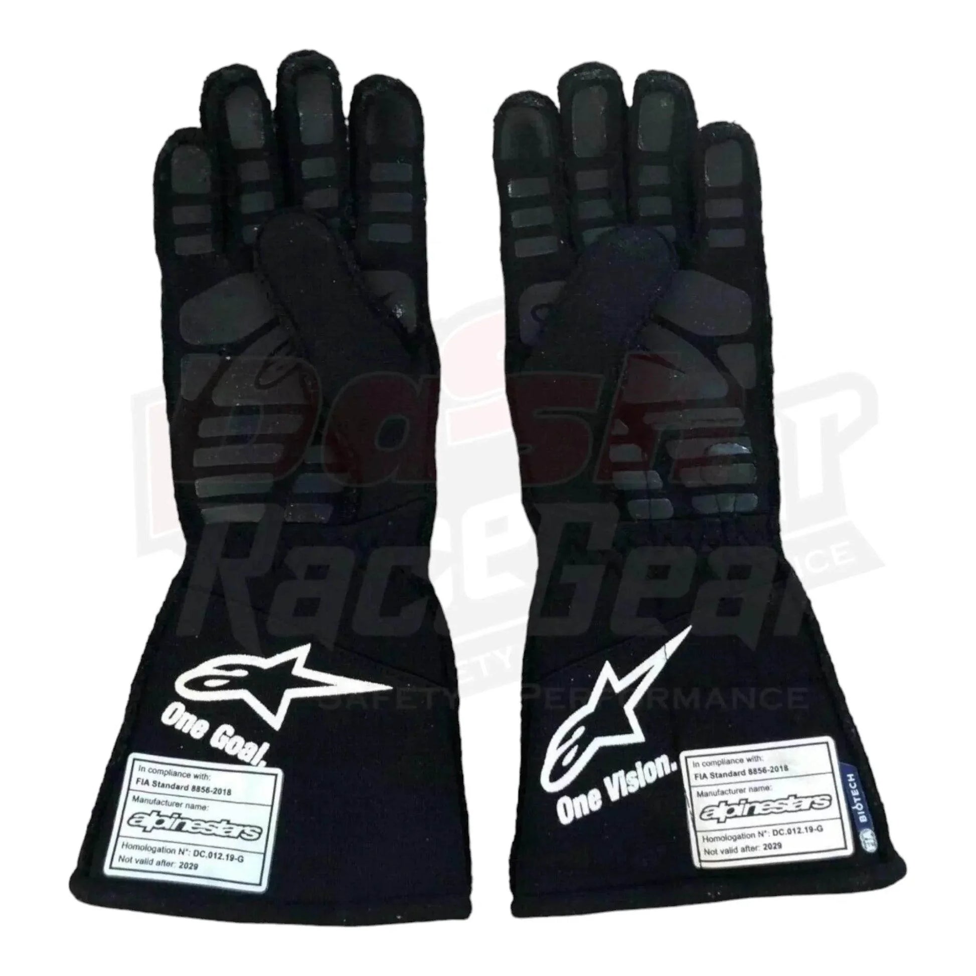 2021 Fernando Alonso Alpine F1 Race Gloves - Dash Racegear