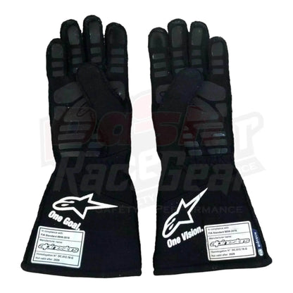 2021 Fernando Alonso Alpine F1 Race Gloves - Dash Racegear