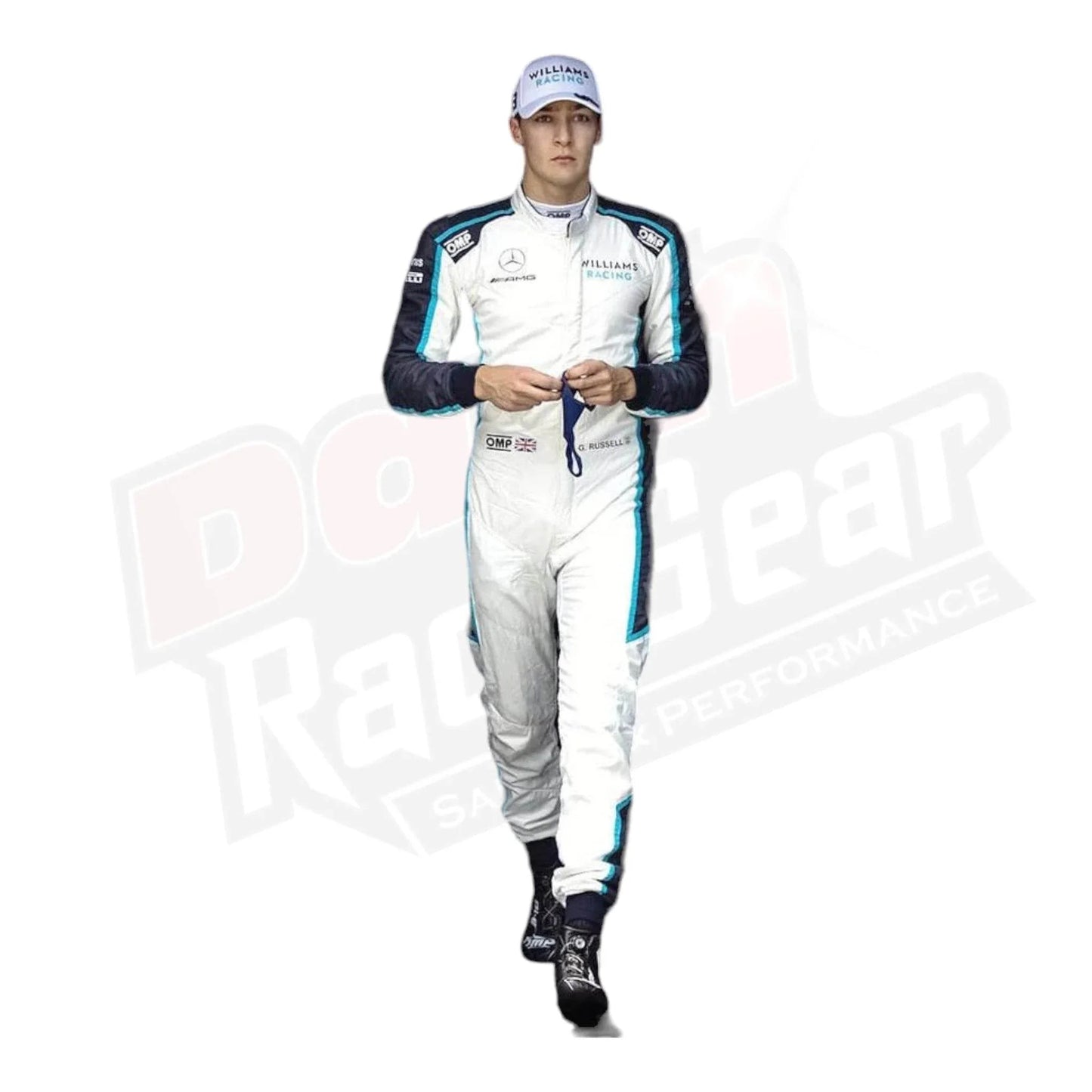 2021 George Russell Williams Racing F1 Race Suit KIDS - Dash Racegear