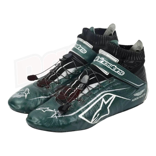 2021 Lance Stroll Aston Martin Alpinestar F1 Race Shoes - Dash Racegear