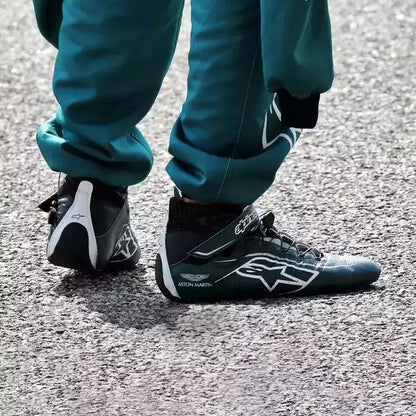 2021 Lance Stroll Aston Martin Alpinestar F1 Race Shoes - Dash Racegear