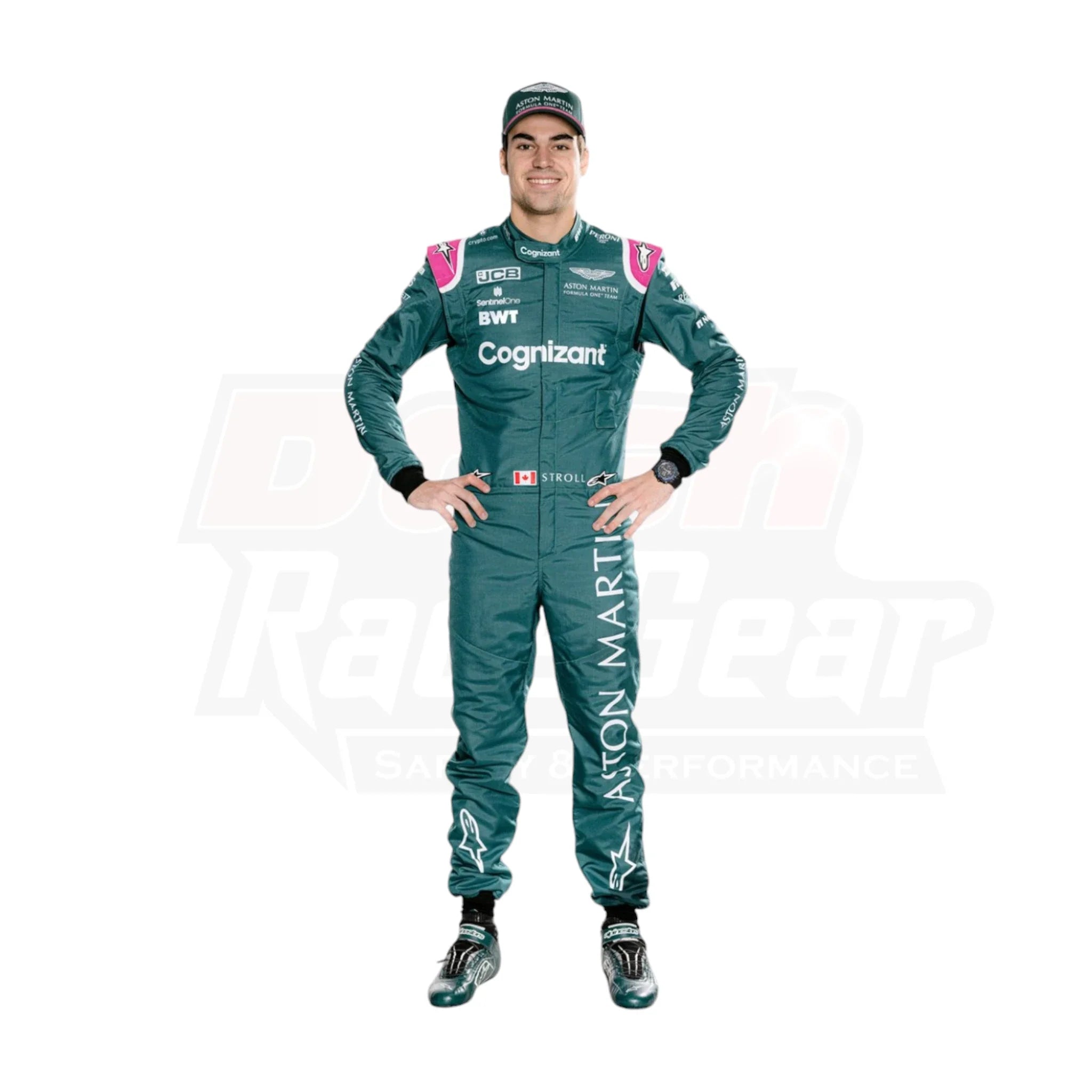 2021 Lance Stroll Aston Martin F1 Race Suit - Dash Racegear