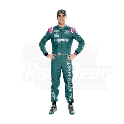 2021 Lance Stroll Aston Martin F1 Race Suit - Dash Racegear