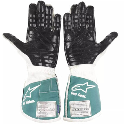 2021 Lance Stroll Aston Martin F1 Racing Gloves - Dash Racegear