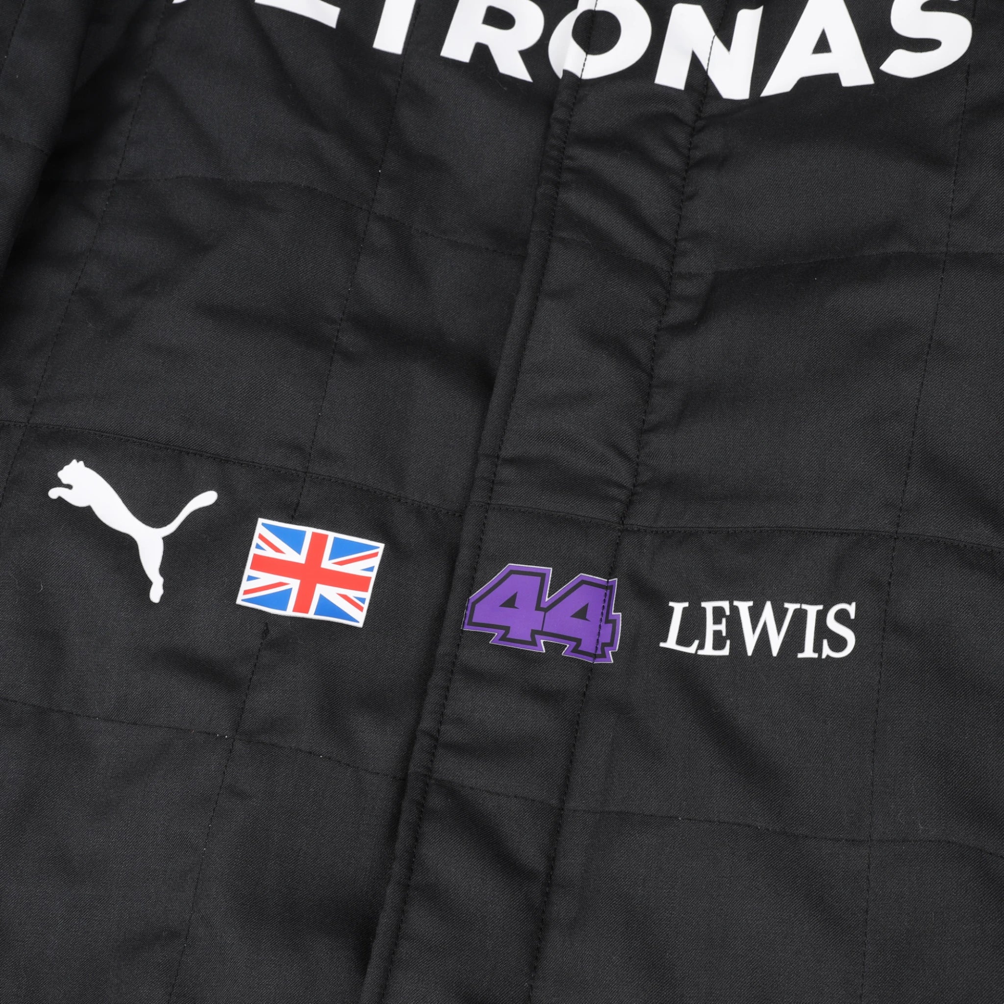 Traje de carrera del equipo Mercedes AMG Petronas F1 de Lewis Hamilton 2020