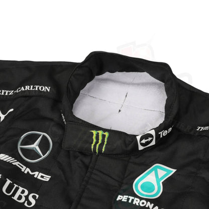 2021 Lewis Hamilton Mercedes-AMG Petronas F1 Team Replica Race Suit KIDS - Dash Racegear