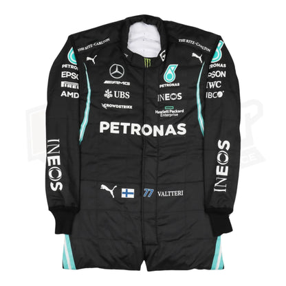 2021 Lewis Hamilton Mercedes-AMG Petronas F1 Team Replica Race Suit KIDS - Dash Racegear