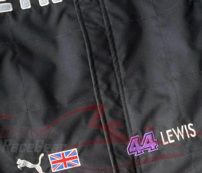 2021 Lewis Hamilton Mercedes Benz F1 Embroidered Race Suit - Dash Racegear