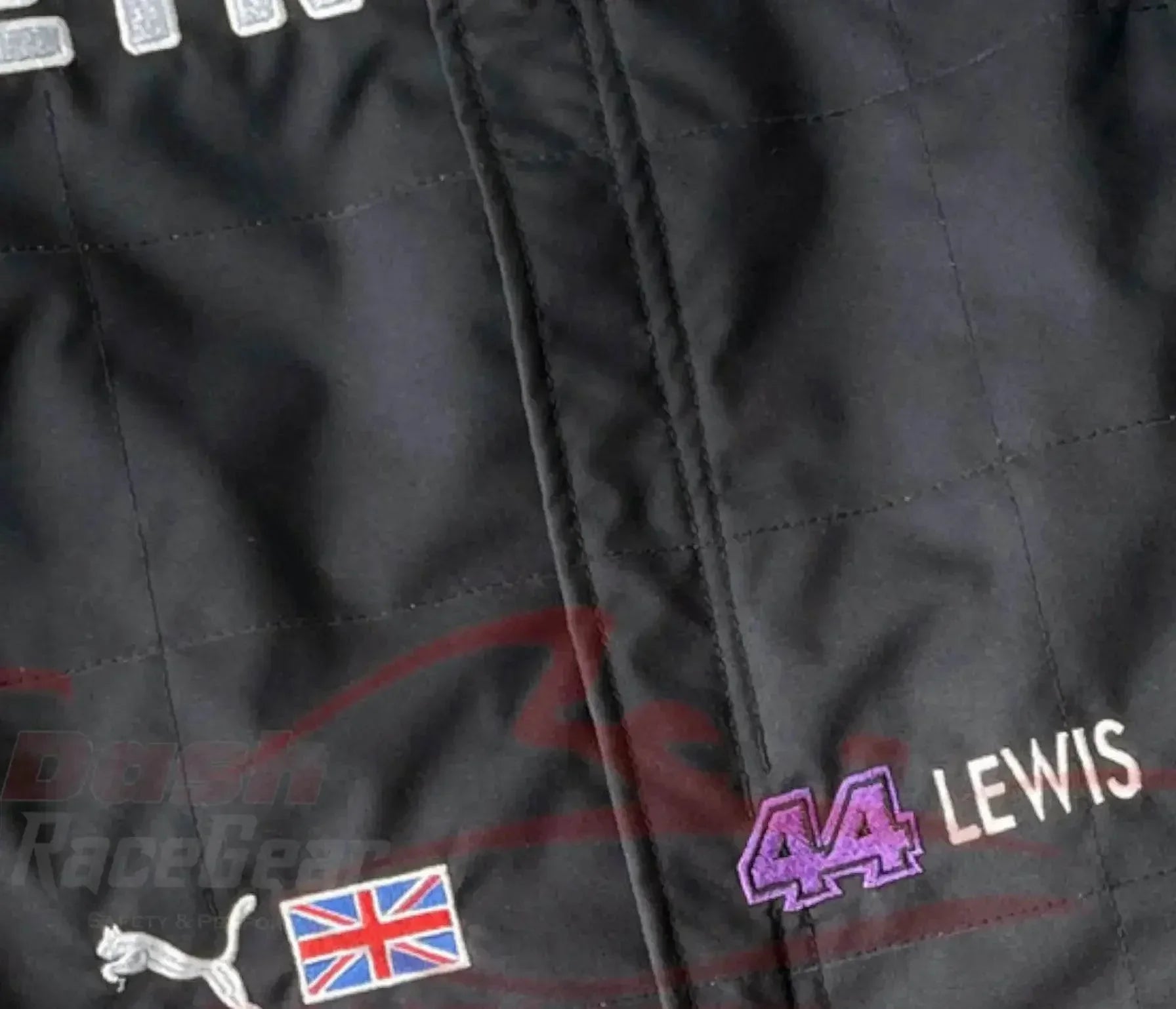 2021 Lewis Hamilton Mercedes Benz F1 Embroidered Race Suit DASH RACEGEAR