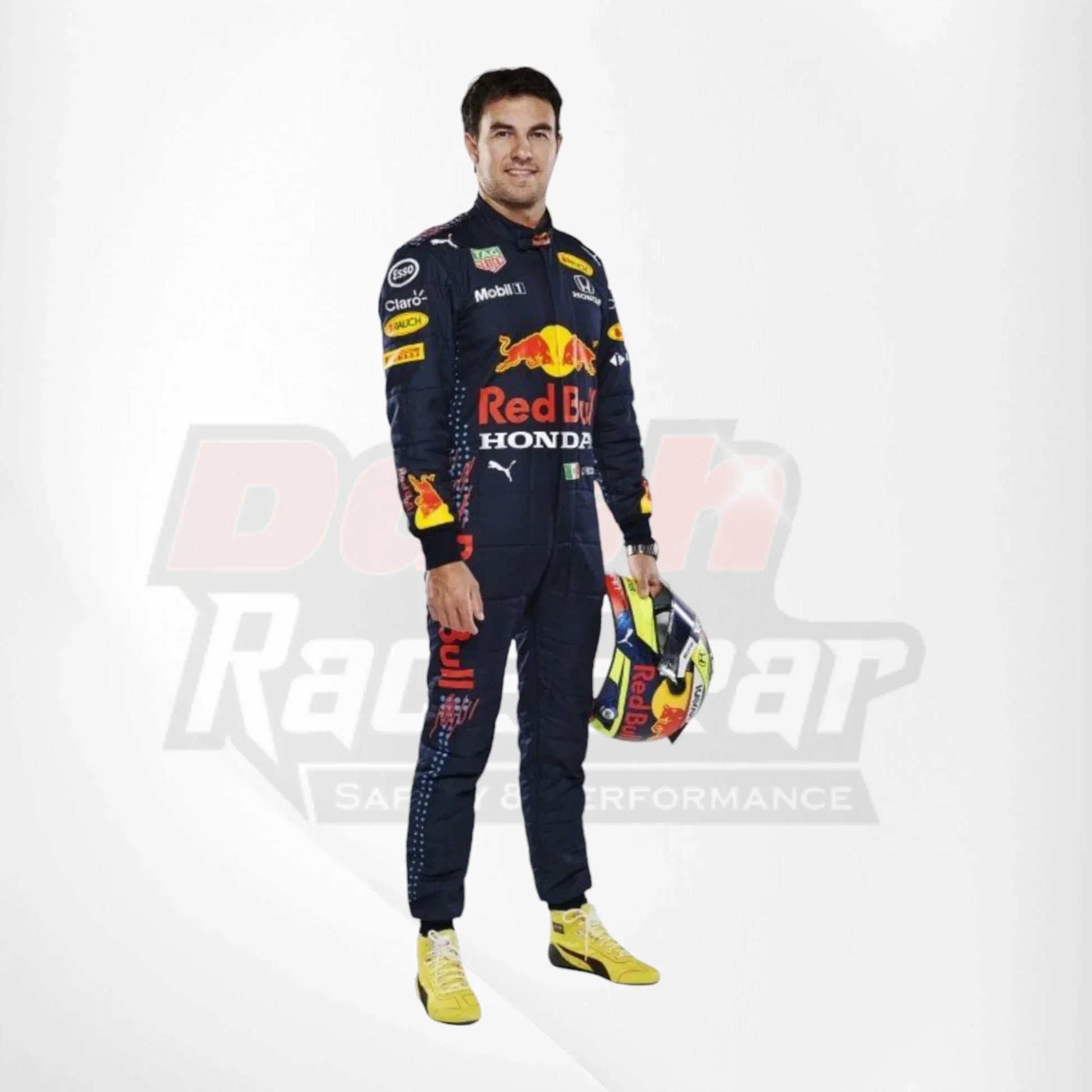 2021 Max Verstappen Sergio Pérez F1 Team Race Suit - Dash Racegear